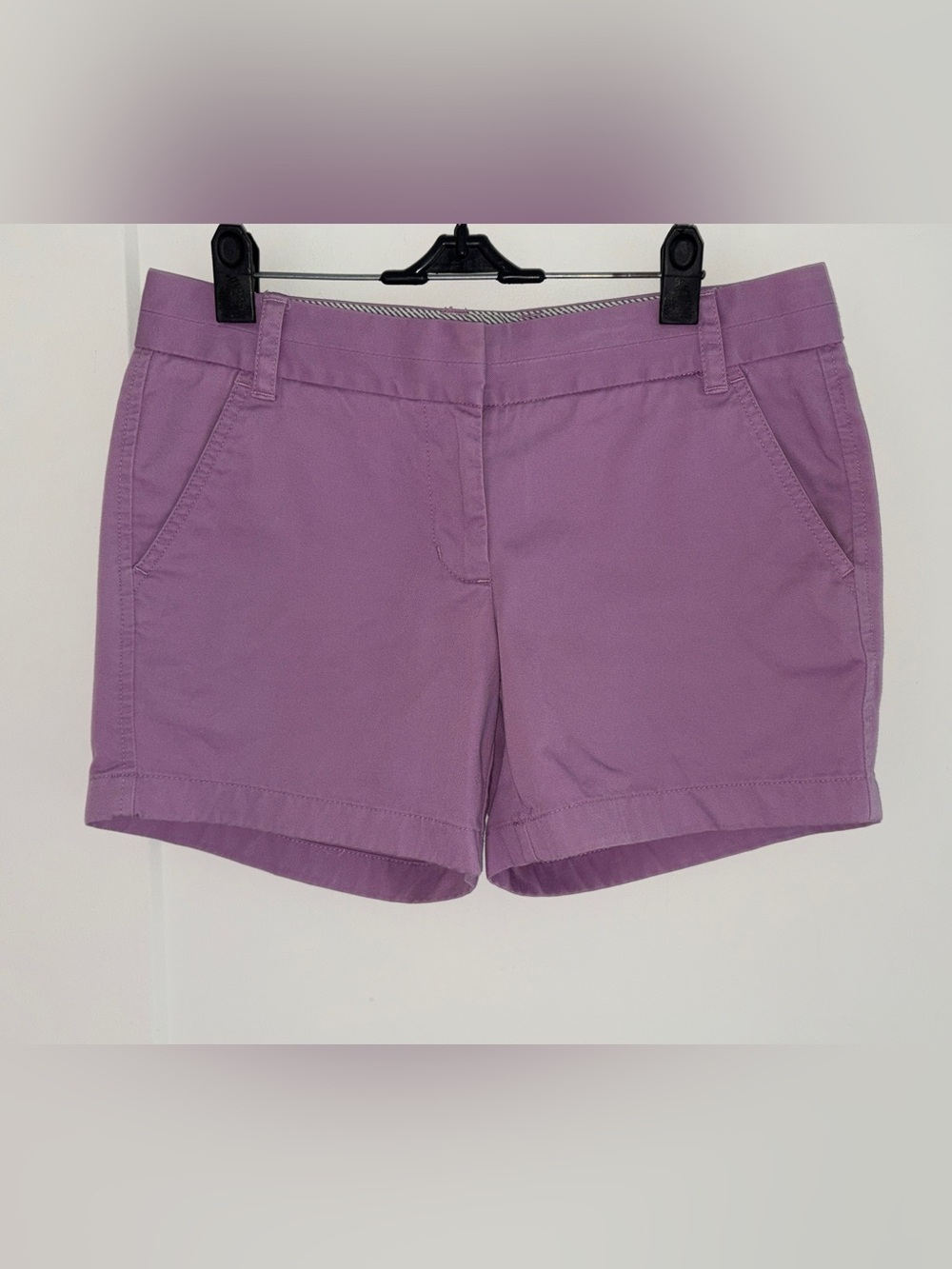 NWOT vintage J. Crew Broken-In chino shorts sz 4 lilac